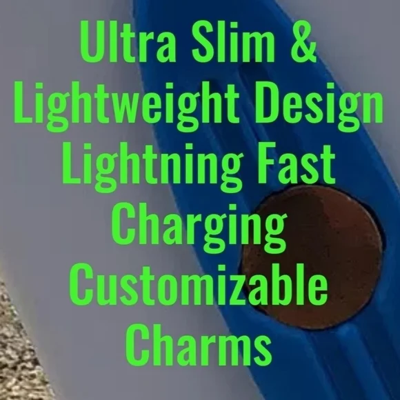 Power Bank With Dolphin Charm iPhone Android Cell Phone Tablet - Picture 12 of 16